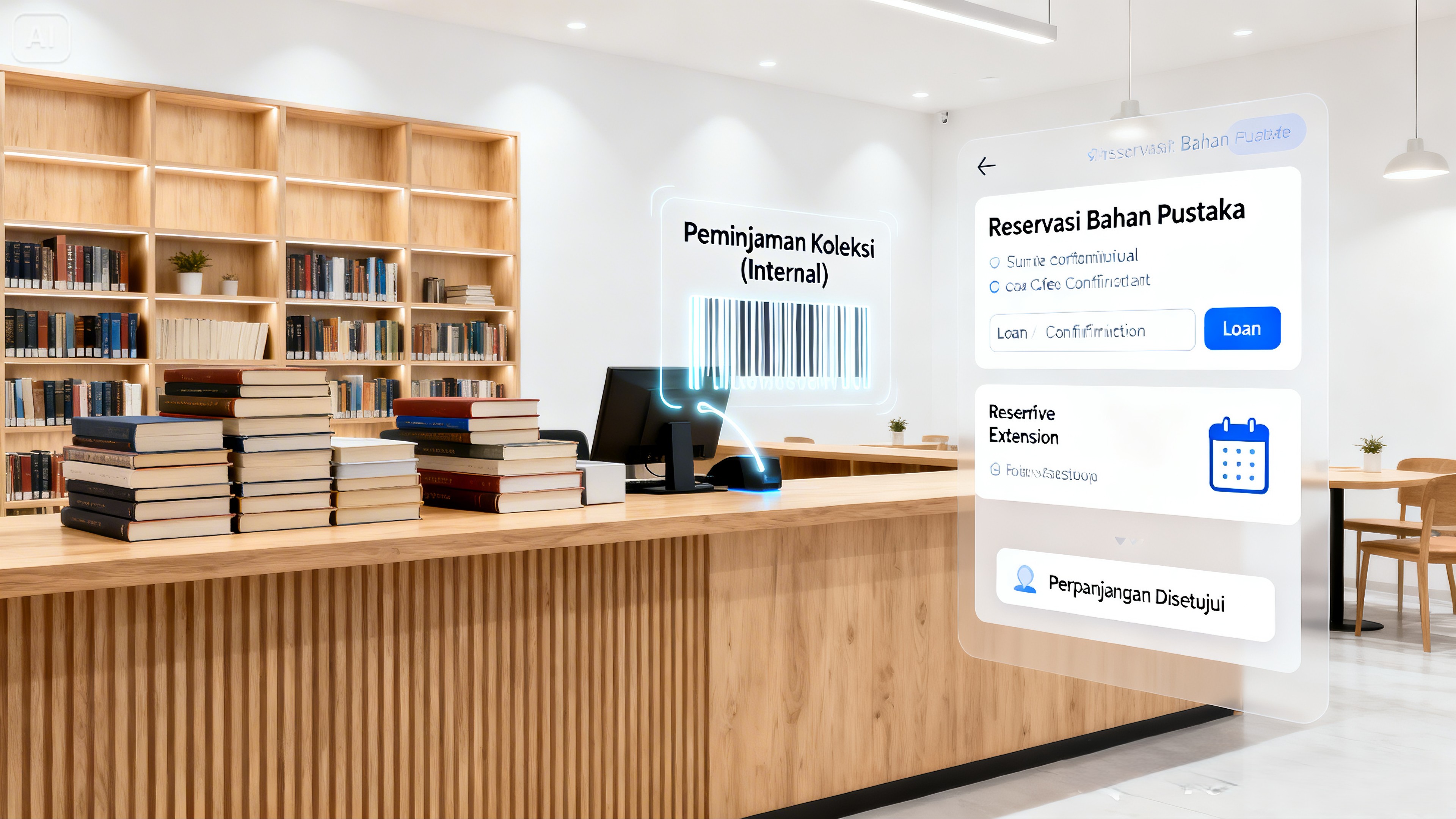 Layanan peminjaman kartu anggota